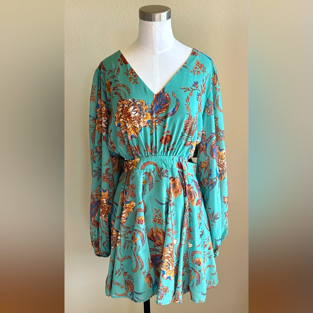NWT Bohme Sage color size M mini Dress
